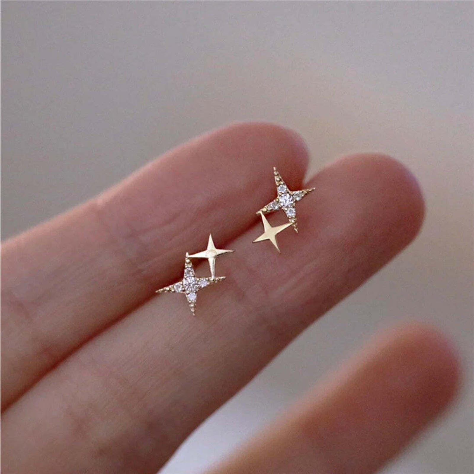 Pendientes Estrella Luminosa