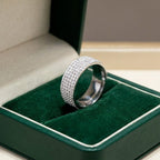 Anillo de Banda de Cristal Pavelli