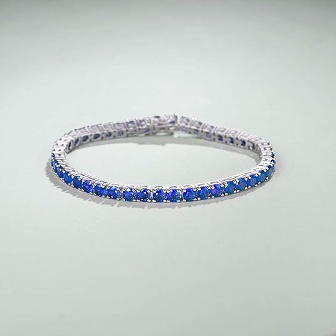Pulsera de Tenis de Zafiro