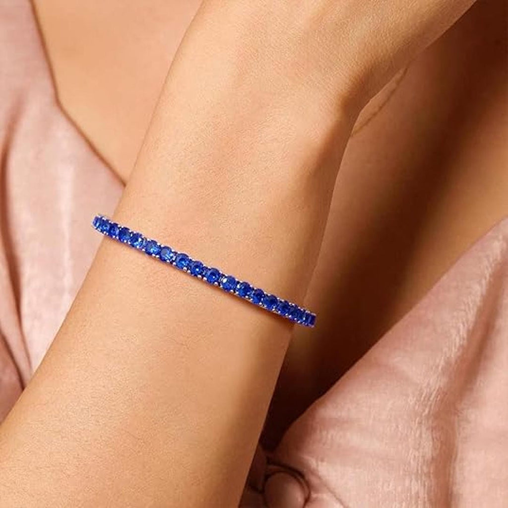 Pulsera de Tenis de Zafiro