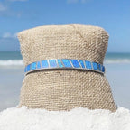 Pulsera de Ópalo Azul y Plata