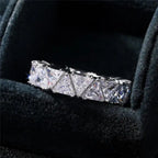 Anillo de Piedra Triangular Vintage