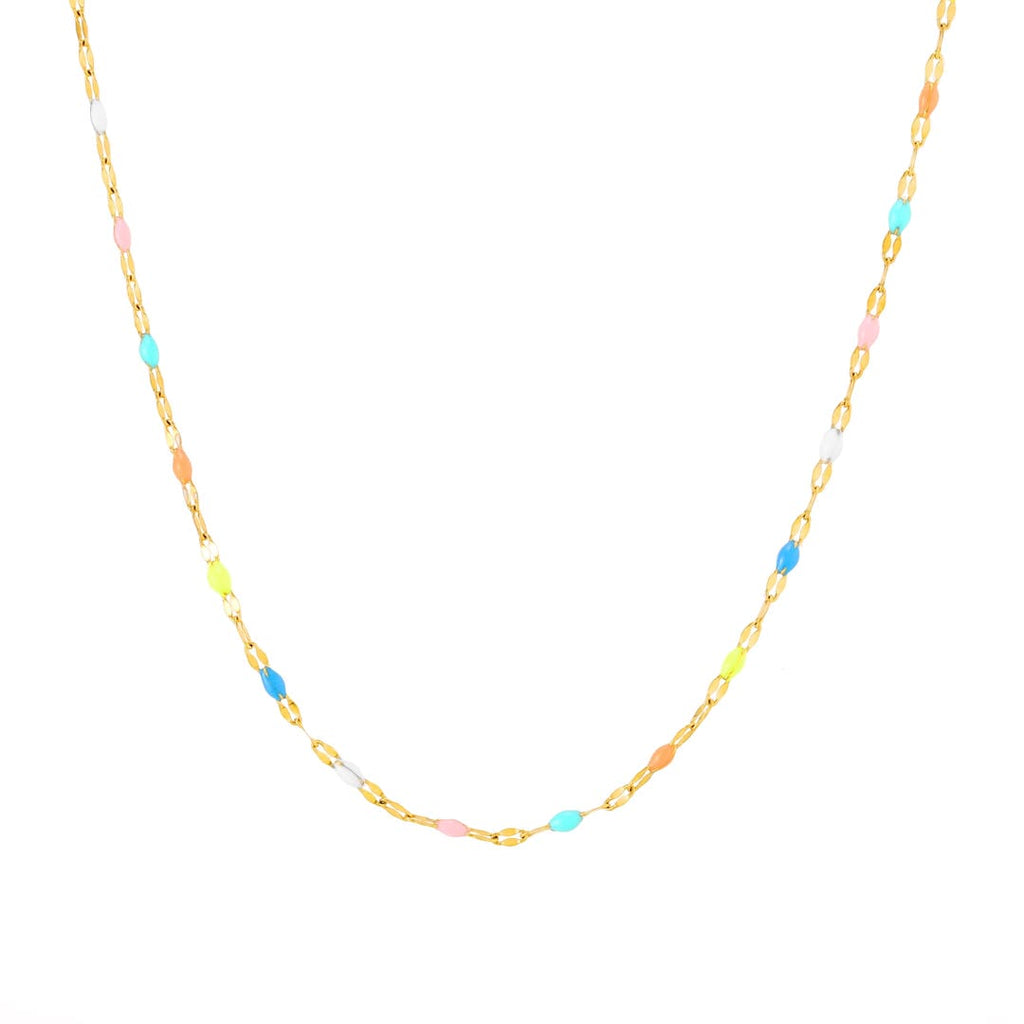 Collar Choker Delicado Colorido