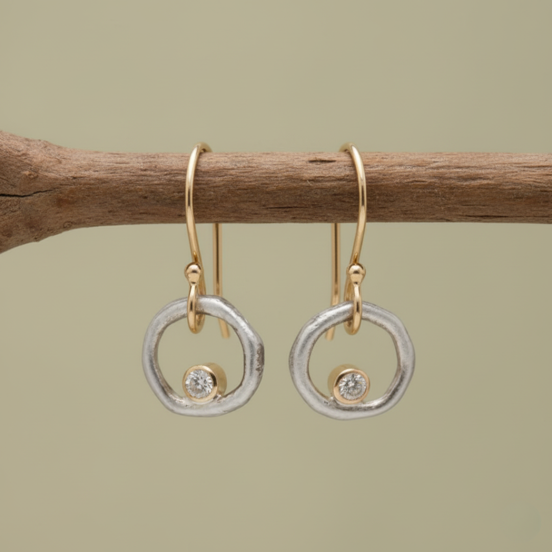 Pendientes de Zirconia Vintage Laura