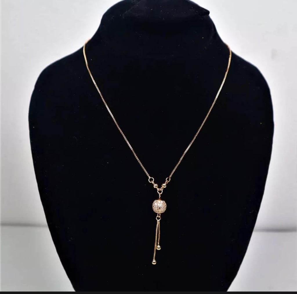 Collar Colgante Vintage de Oro