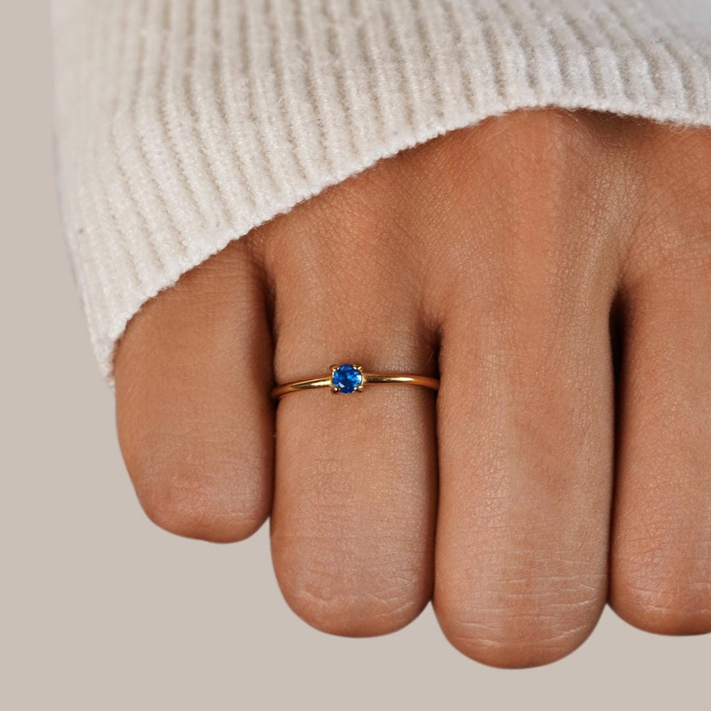 Anillos de Piedra de Nacimiento Únicos