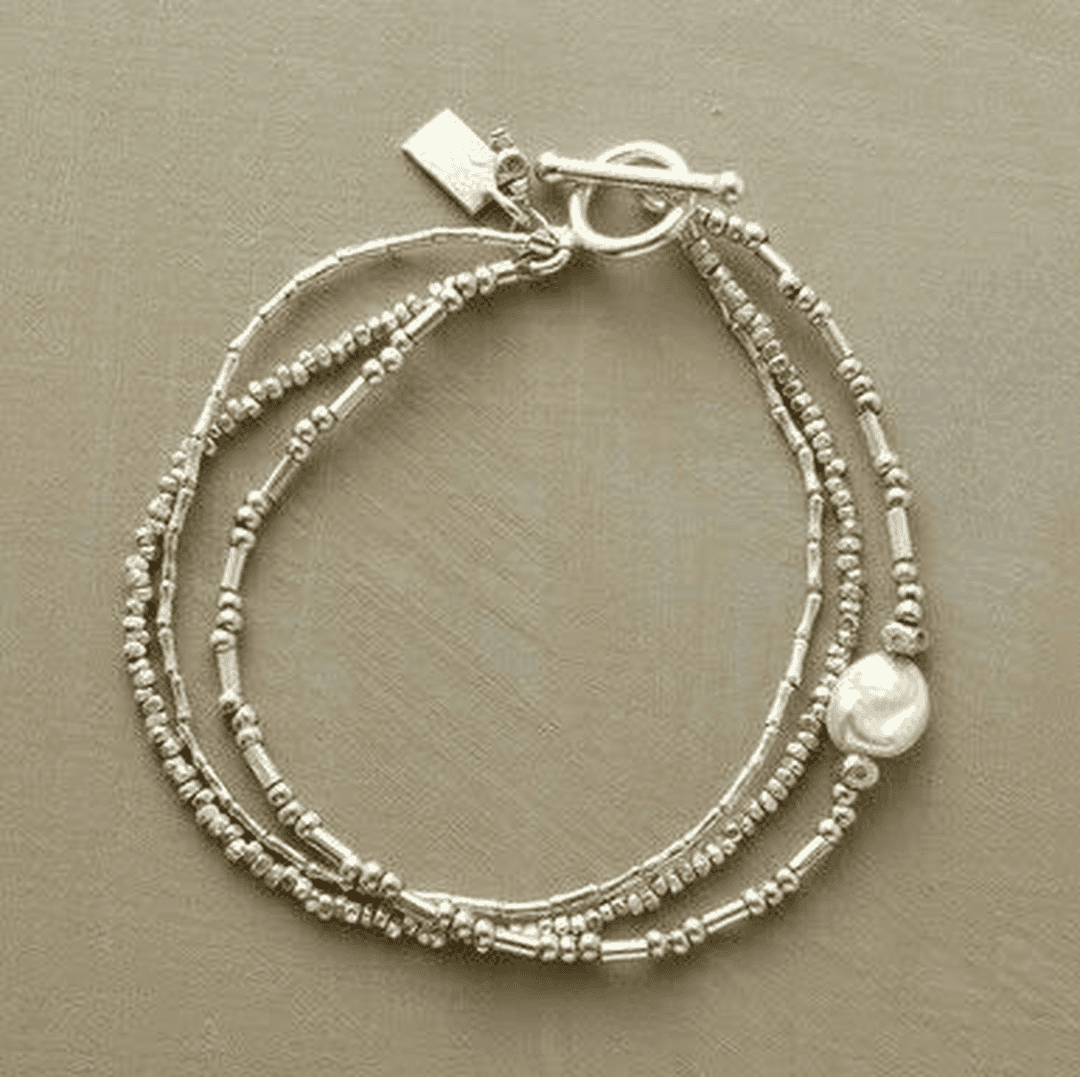 Paquete de Pulseras de Perlas Vintage