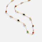Collar de Piedra Preciosa Colorido Aria