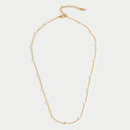 Collar de Perlas de Oro Atemporal